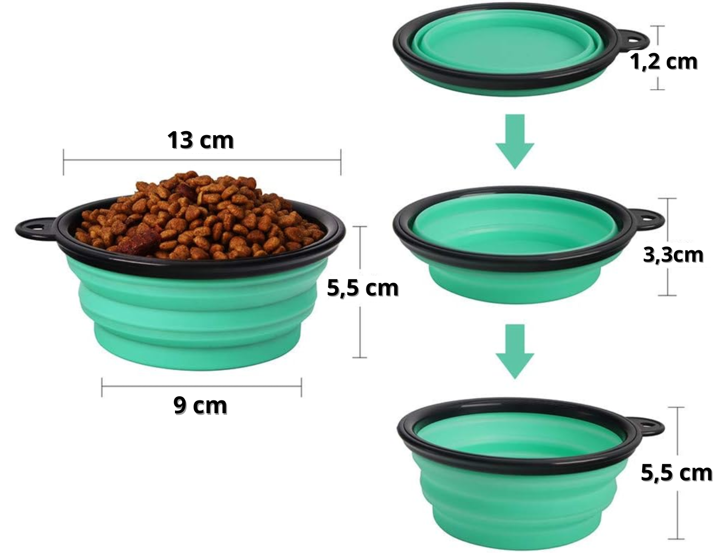 TravelBowl™ — Cuenco plegable