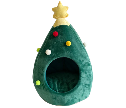 CozyTree™ — Camita Árbol de Navidad para Gatos