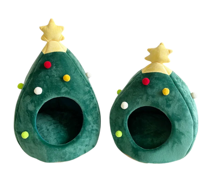 CozyTree™ — Camita Árbol de Navidad para Gatos