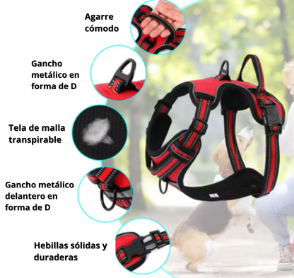 HarnEase™ — Arnés Anti-tirones Premium