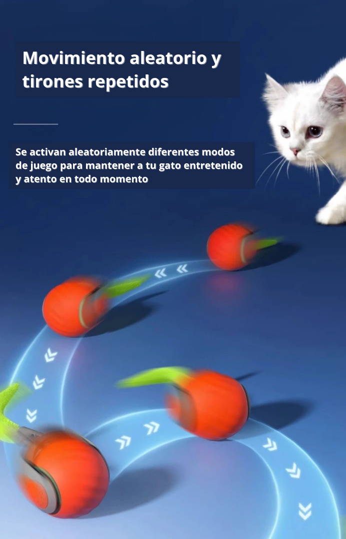 PurrRoll™ — Juguete interactivo anti-aburrimiento