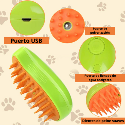 SteamPurr™ — Cepillo relajante para gatos